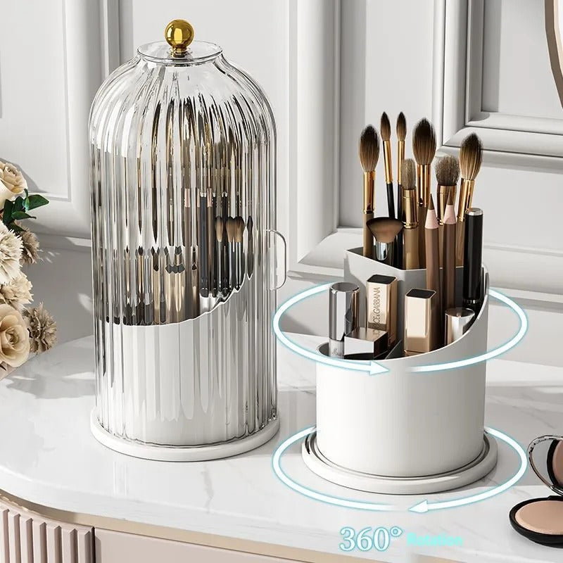 Celito™ Rotating Makeup Brush Holder