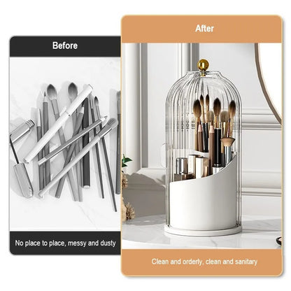 Celito™ Rotating Makeup Brush Holder