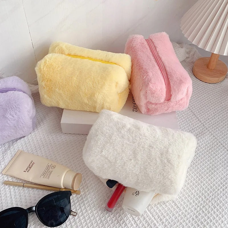 Celito™ Fur Makeup Pouch